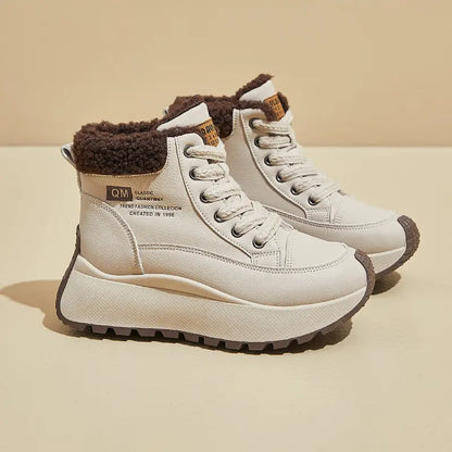 🔥【Promocja sezonowa -50%】🥰 Damskie zimowe buty sportowe wysokie, ocieplane