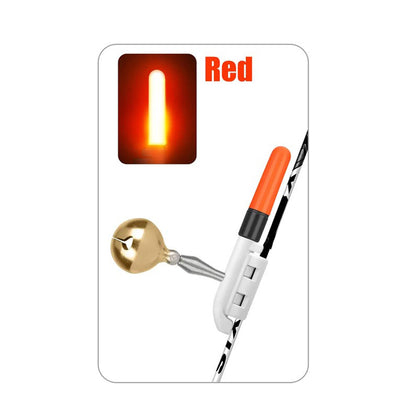 🔥🎣【50% KEDVEZMÉNY】【5 db】🎣 LED fény horgászbothoz csengővel és hangjelzéssel