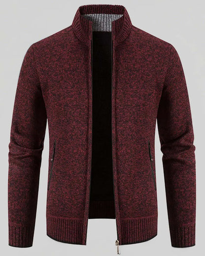 🔥【M-3XL】Męski, swobodny, polarowy sweter rozpinany