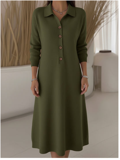 🔥【S-3XL】👗 2026 Nowa modna dzianinowa sukienka