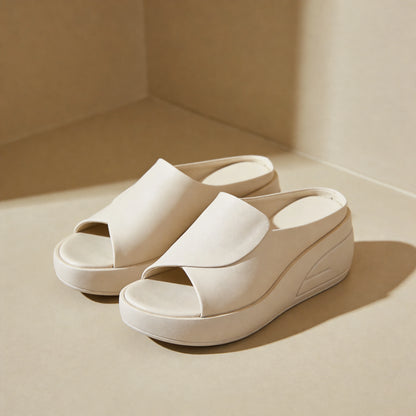 👡【5,5 cm obcas】 miękka podeszwa sandały na koturnie dla kobiet