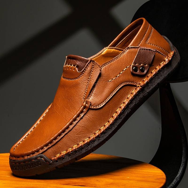 👞 50% popusta 🔥【38-48】Ručno izrađene mokasine od prirodne kože ✅ Plaćanje pouzećem