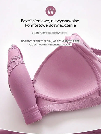 ✨✨2026 Duży damski biustonosz bez fiszbin, wygodny, miękki i przewiewny