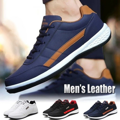 💥✨【39–47】Nowe wygodne męskie buty ortopedyczne ze skóry – idealne do noszenia na co dzień 👞🔥