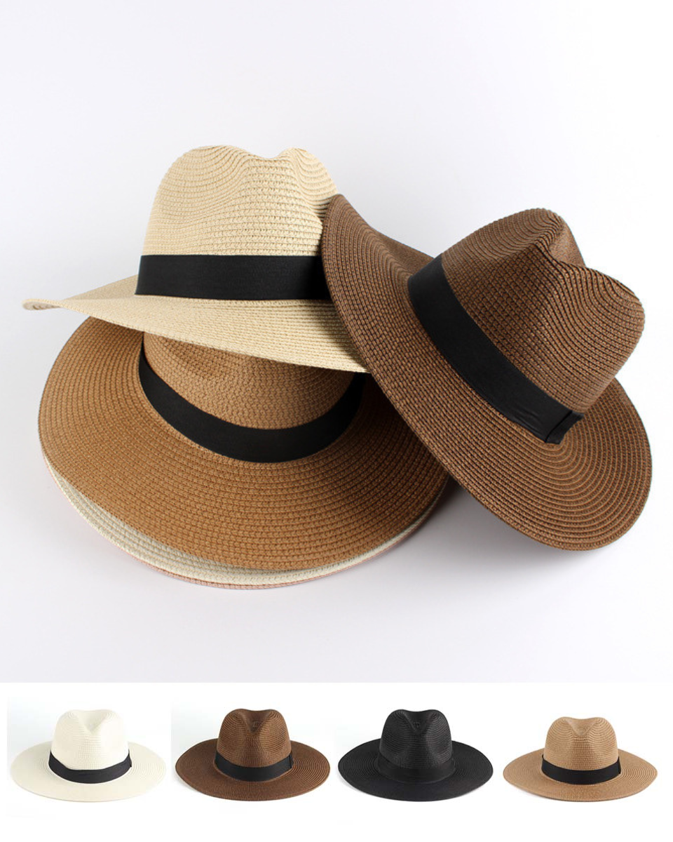🔥1+1 REGALO – Solo ahora 【56-58 cm】Sombrero de paja hecho a mano 🇪🇨｜Transpirable y cómodo