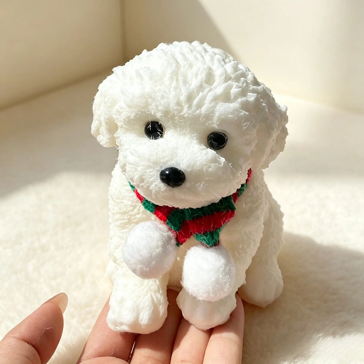 🐶✨Ozdoba do samochodu w kształcie pudla – uroczy dodatek na deskę rozdzielczą