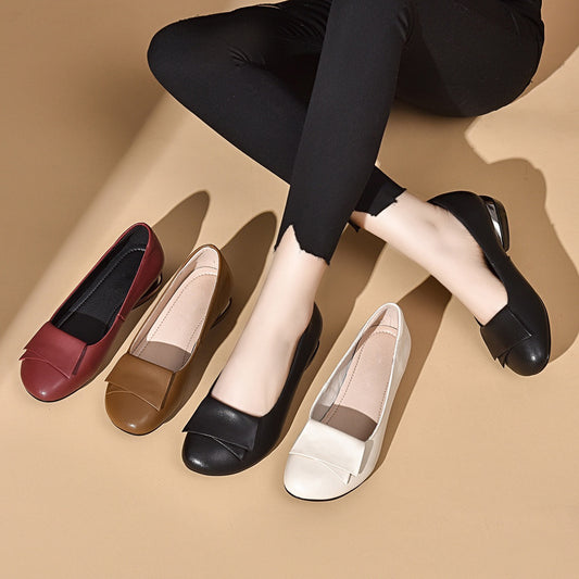 ✨【35-41】Dámske mäkké kožené topánky 2026 👠｜Pohodlné & elegantné 😍