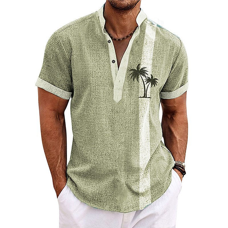 🧢🌴【S-6XL】Pánska ležérna košeľa 2026 ☀️ Z bavlny, ideálna na dovolenku a leto 🌞