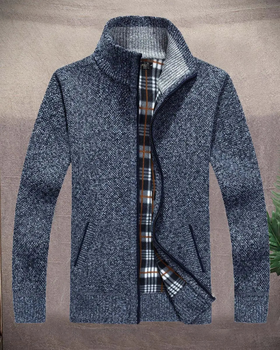 🔥【M-3XL】2026 Męski sweter w dużych rozmiarach z luźnym krojem i zamkiem