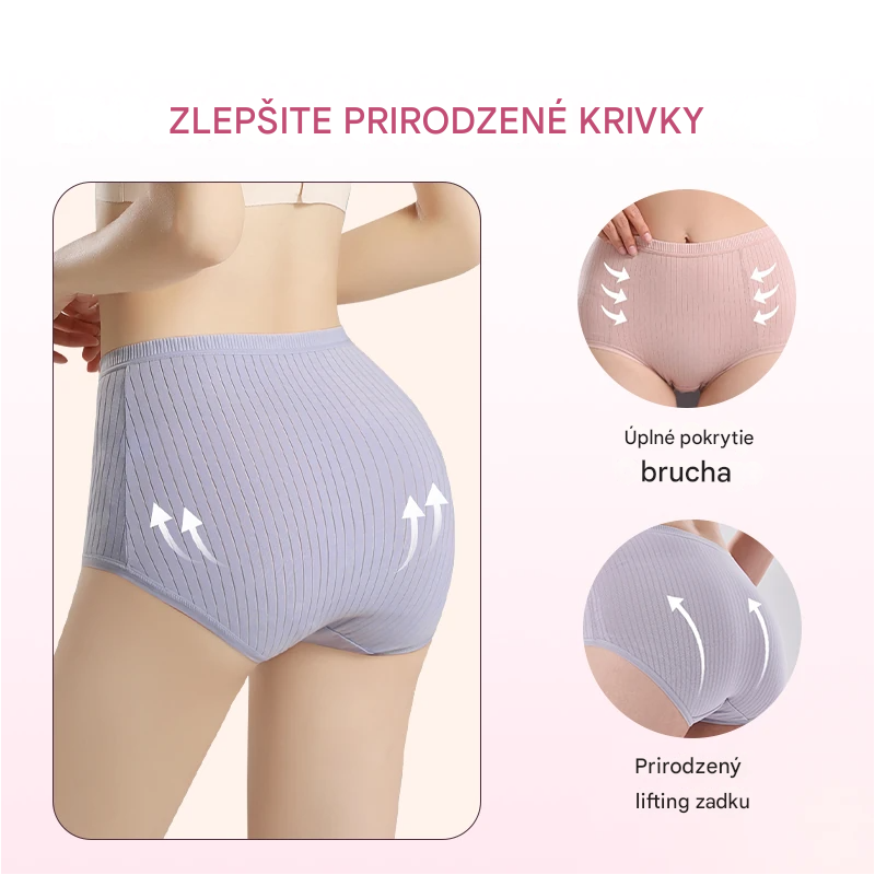 🔥(8 kusov) Posledný deň 50% zľava: Antibakteriálne vodeodolné nohavičky s vysokým pásom