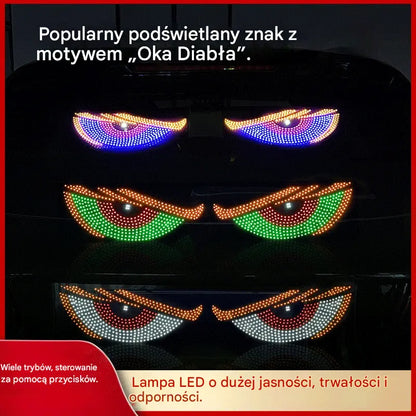 💡🎫 Elastyczny wyświetlacz LED do samochodu – wyświetlaj własne wzory i wyróżnij swoje auto
