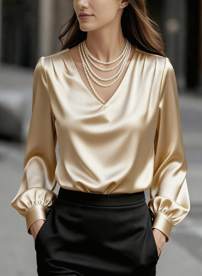 【S–2XL】🌷Nova ženska bluza – preprosta, elegantna in primerna za vsakodnevno nošenje