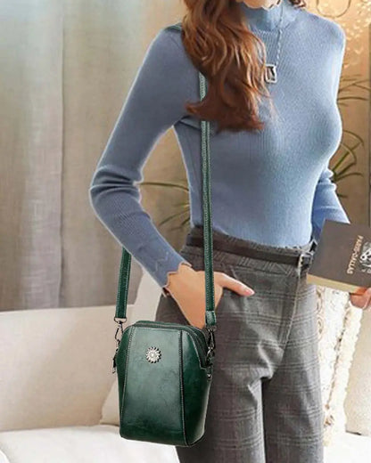 🔥👜[Promocja ograniczona czasowo] 💖2026 nowa mini wielofunkcyjna modna torba na ramię ze skóry naturalnej, mała i wykwintna