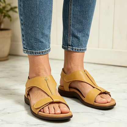 👡 Dámske sandále L–4XL – zapínanie na suchý zips, pohodlné, veľké veľkosti, platba na dobierku a doprava zdarma