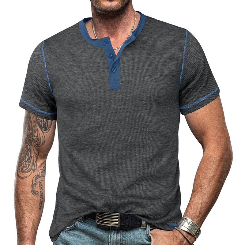 👕【50% reducere】Tricou vintage de vară bărbați 🌈｜Mărimi S–3XL｜10 culori 🔥