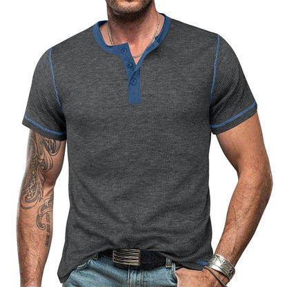 👕【50% reducere】Tricou vintage de vară bărbați 🌈｜Mărimi S–3XL｜10 culori 🔥