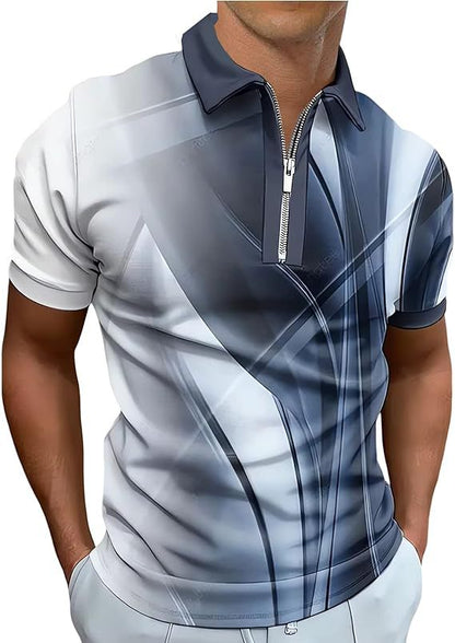 😎 50% taniej | Męska koszulka polo z krótkim rękawem S-6XL 2026