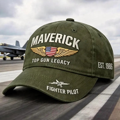 🧢✈️Ta regulowana czapka z daszkiem inspirowana lotnictwem myśliwskim to idealny wybór dla miłośników samolotów bojowych.