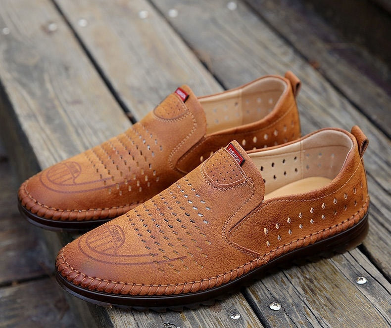 【Zniżka ograniczona czasowo】2026 nowe ręcznie robione skórzane męskie buty outdoorowe na co dzień