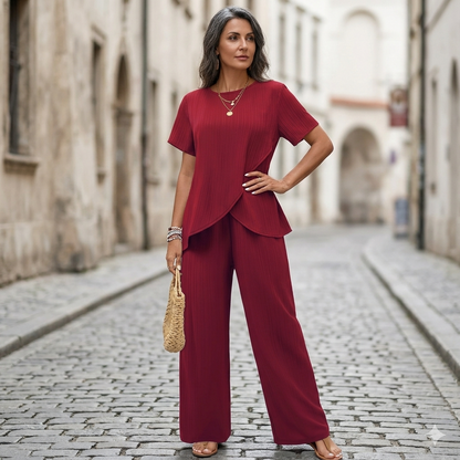 ✨👘✅Płatność przy odbiorze ✅ Nowoczesny, minimalistyczny, jednolity kolor, nieregularny garnitur, dobrze dopasowany krój