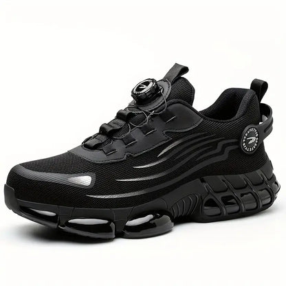 💥 Codzienne buty robocze odporne na uderzenia i przebicia, ze stalowym noskiem, wygodne i antypoślizgowe obuwie ochronne