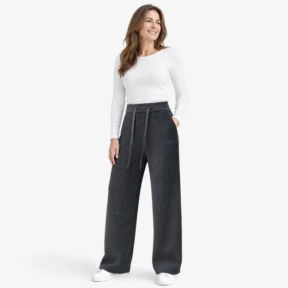 🔥【50% zniżki】【M-3XL】💖Nowe damskie elastyczne spodnie o luźnym kroju【40–110 kg】