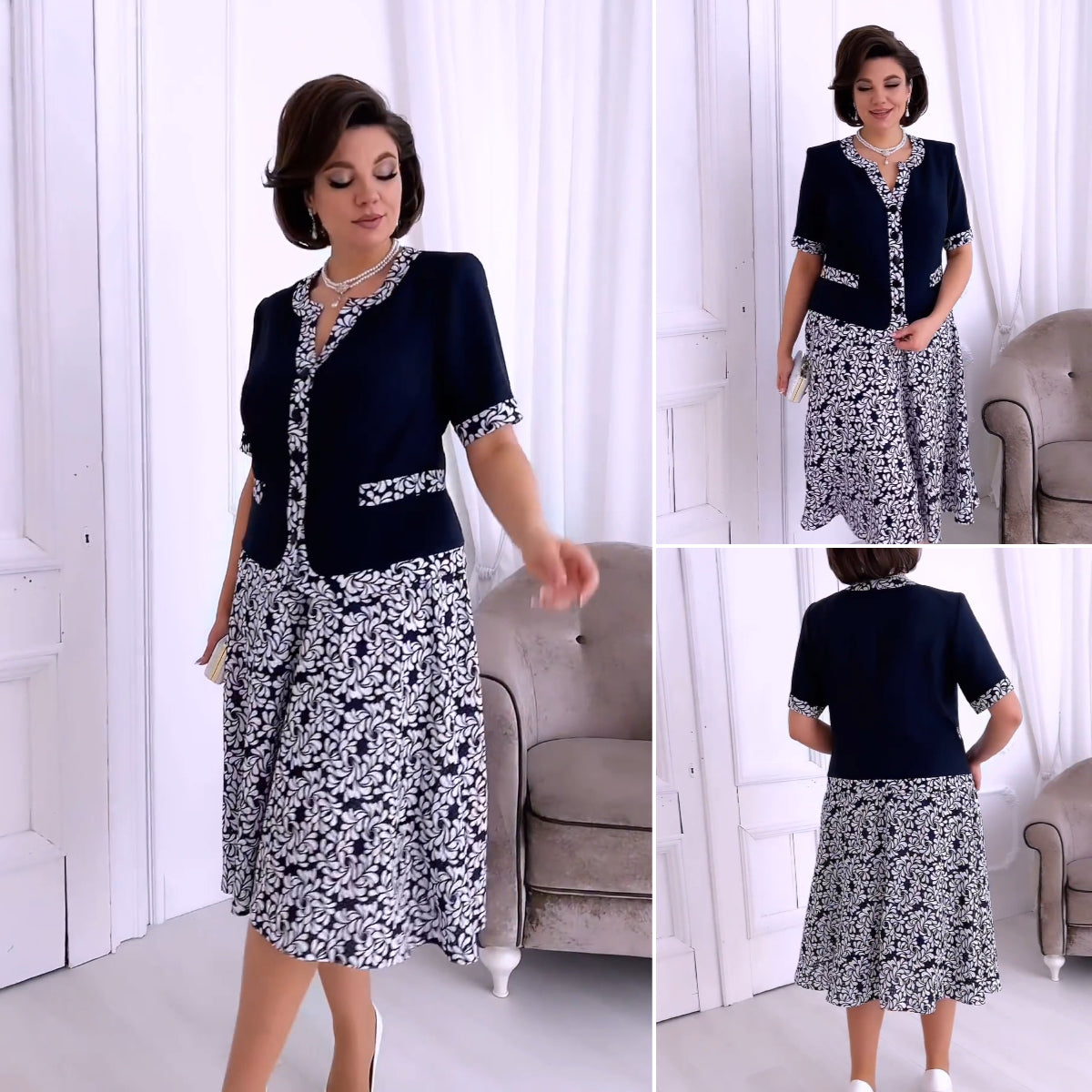 🔥❤️ 【S-5XL】 🌸 Nowa, elegancka sukienka na lato 2026 – luźny fason, nowoczesny i kobiecy styl ✨💃