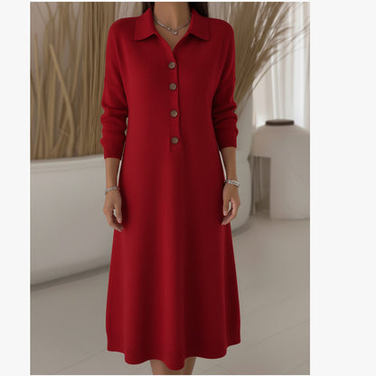 🔥【S-3XL】👗 2026 Nowa modna dzianinowa sukienka