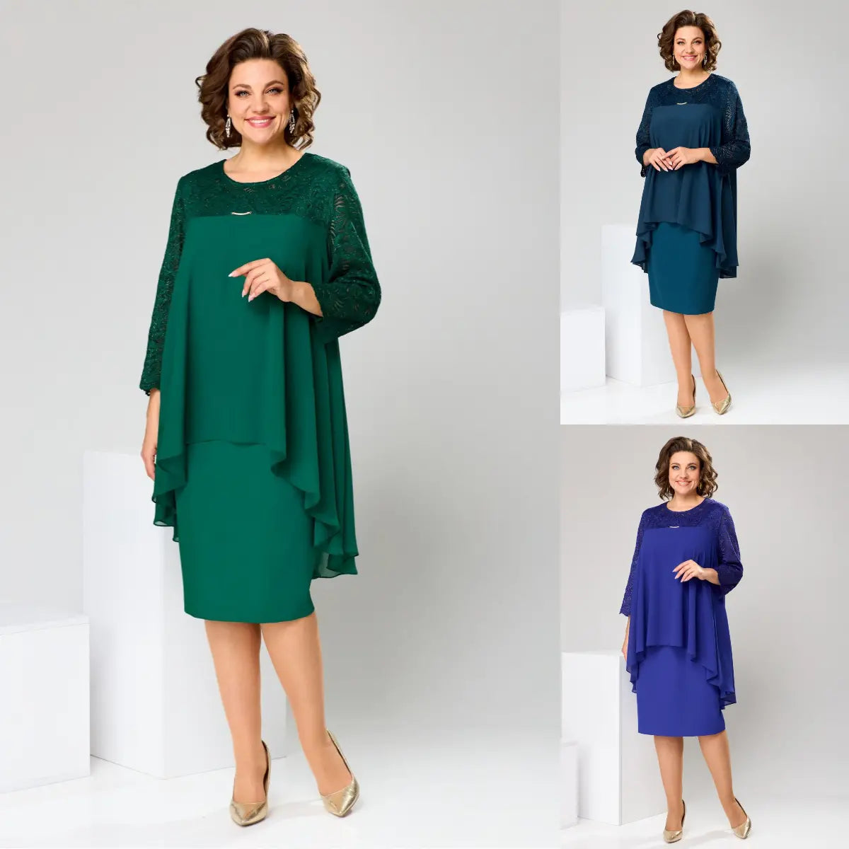 🌈🌿【S-5XL】2026 Wiosna nowy styl modna i elegancka wysokiej jakości damska sukienka casualowa, prosty design