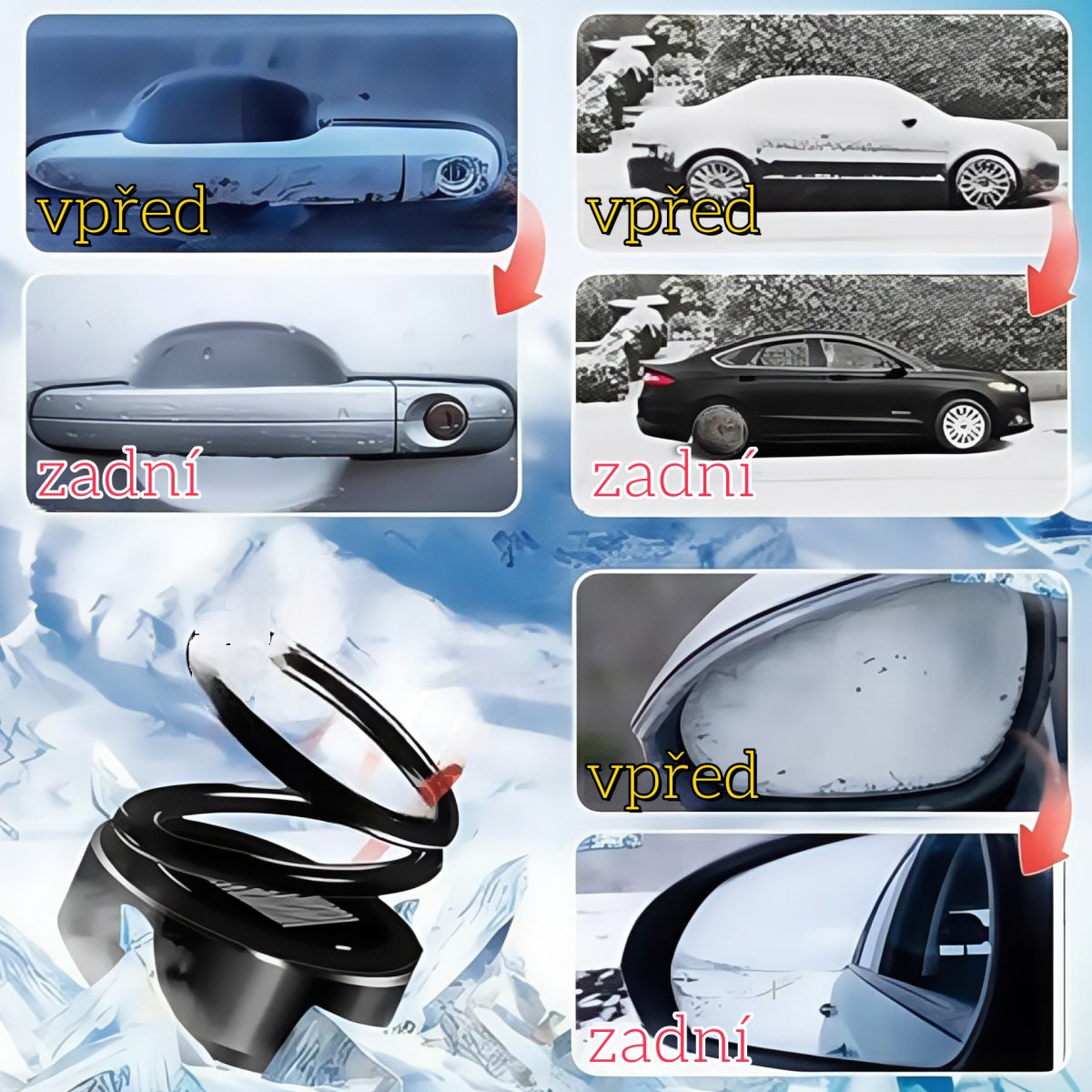 ⛄🚗🔥【Koupit 1 a získat 1 zdarma】【50% sleva】【Zimní nezbytnost】Přenosný energeticky úsporný ohřívač – pro domov i auto