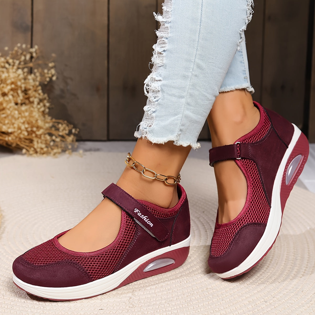🥿👍【Descuento limitado】🤩✨【35-43】Zapatillas deportivas 2025 con malla transpirable y suela con cámara de aire – Súper ligeras y cómodas