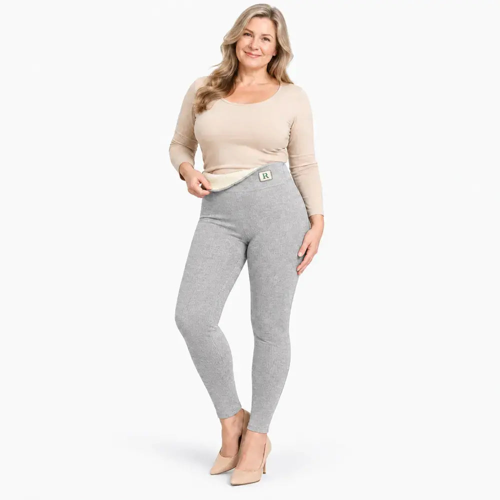 ✨【M-XXL】Ocieplane legginsy damskie na jesień i zimę – grube, ciepłe i z wysokim stanem