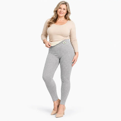 ✨【M-XXL】Ocieplane legginsy damskie na jesień i zimę – grube, ciepłe i z wysokim stanem