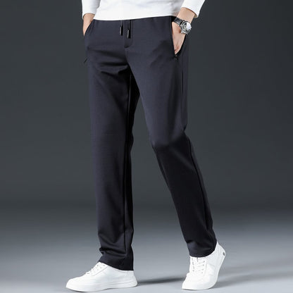 👖☀️ 【Wyprzedaż sezonowa】【L–8XL】 🔥 Letnie spodnie biznesowo-casual dla mężczyzn – elastyczna talia, dopasowane dla wagi 45–135 kg – Obniżona cena