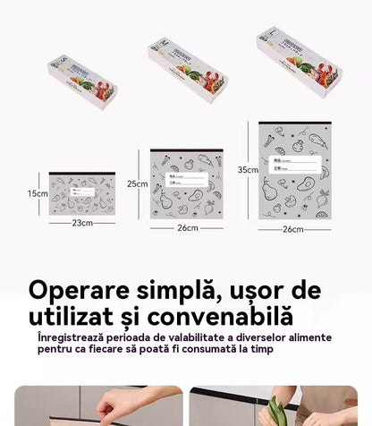 🔥🔥【Ofertă specială】🎁60 de pungi antibacteriene din folie de aluminiu – ușor de utilizat, ideale pentru păstrarea prospețimii 🥗✨【Stoc limitat】