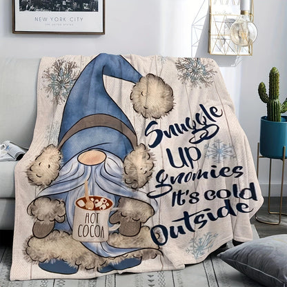 🤩🔥Umělecky potištěná měkká flanelová deka – příjemná, hřejivá a vhodná jako bytová dekorace【70cm x 100cm】