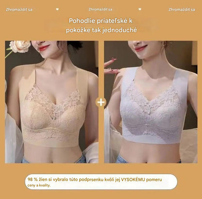 ✨💓【KUPITE 1, DOBITE 1 ZASTONJ】Nov nedrček brez trdih kostič s push-up učinkom – proti popuščanju (40-100 kg)