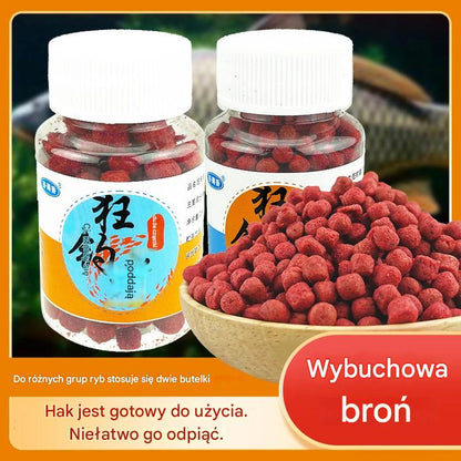🎣🔥🔥 【Złów rybę w kilka sekund】 🎣【Kup 2 butelki, otrzymaj 2 GRATIS】4 butelki – świeża, granulowana przynęta z białkiem zwierzęcym