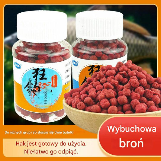 🎣🔥🔥 【Złów rybę w kilka sekund】 🎣【Kup 2 butelki, otrzymaj 2 GRATIS】4 butelki – świeża, granulowana przynęta z białkiem zwierzęcym