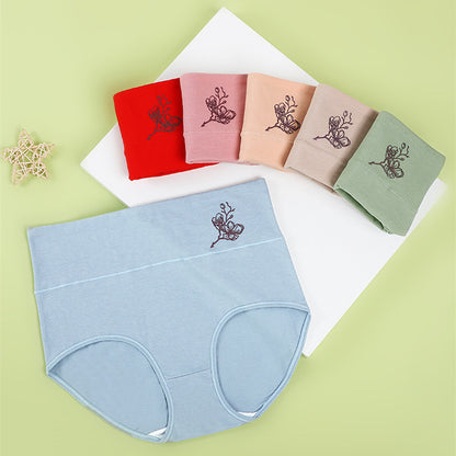 💖【Σετ 6 τεμαχίων】🎁 [40 – 100 κιλά] Λαστιχωτά εσώρουχα με ψηλή μέση από καθαρό βαμβάκι – Υπέροχη προσφορά