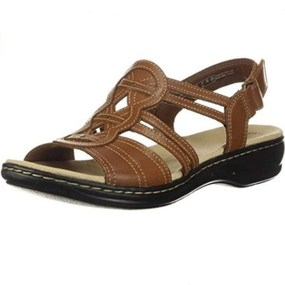 🔥👡【50% zľava】🤩【35-43】 Mäkké a pohodlné kožené sandále pre ženy