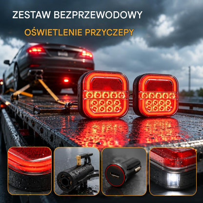 🚦【Uniwersalne 12V/24V】🚦 Lampy LED do przyczepy samochodowej