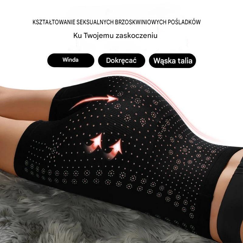 🔥✨【Kup jeden, a drugi dostaniesz gratis】Letnia, oddychająca damska bielizna modelująca sylwetkę z wysokim stanem, z efektem plastyki brzucha i uniesienia bioder