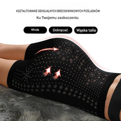 🔥✨【Kup jeden, a drugi dostaniesz gratis】Letnia, oddychająca damska bielizna modelująca sylwetkę z wysokim stanem, z efektem plastyki brzucha i uniesienia bioder