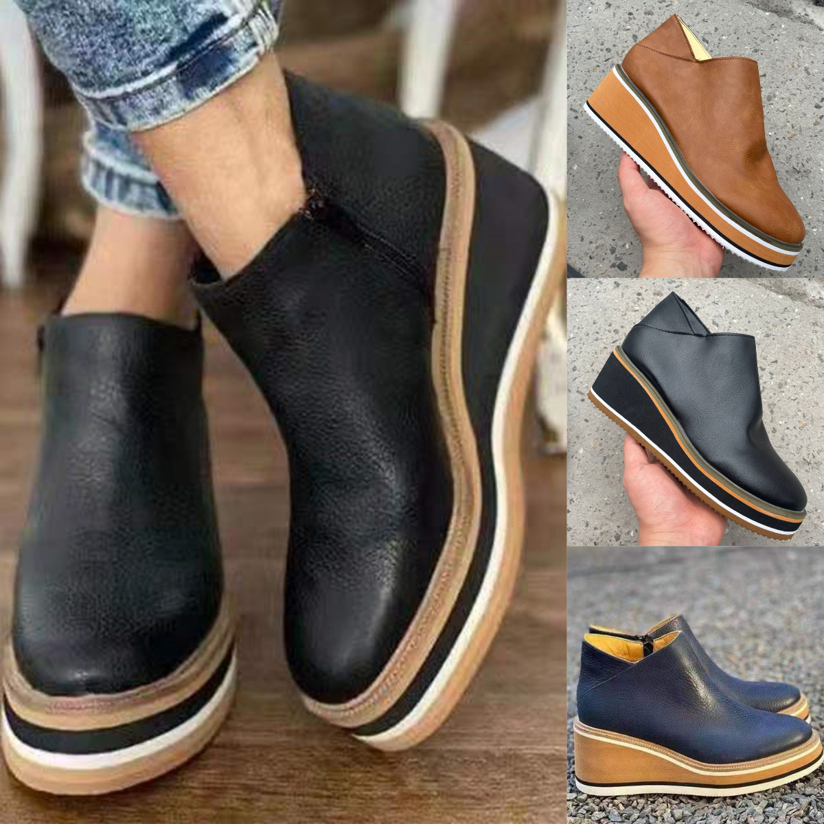 🔥【35-43】 Novi veliki (oversize) priložnostni čevlji iz usnja – udobni in moderni