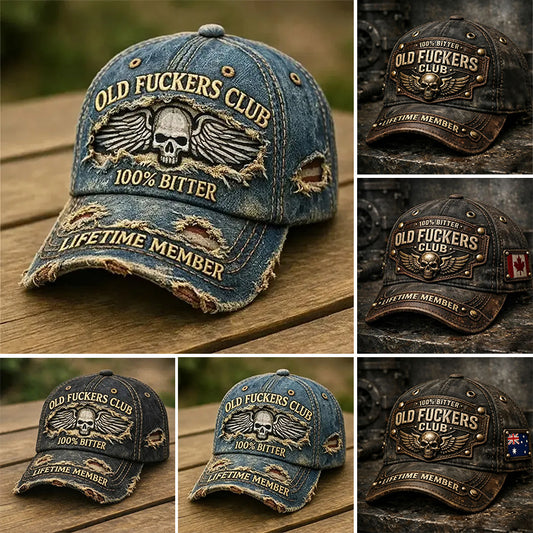 🧢 Muška retro kapa Klub Starih Dečki – dodaj svom looku oldschool opušteni stil
