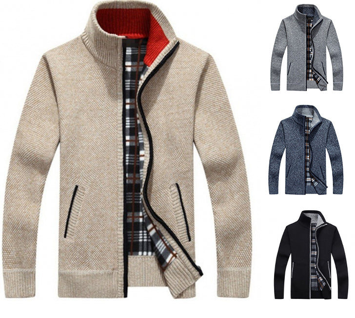 🔥Őszi–téli újdonság【M–4XL】2025 férfi kötött pulóver és kabát · Meleg, kényelmes és stílusos · 50% kedvezmény + ingyenes szállítás