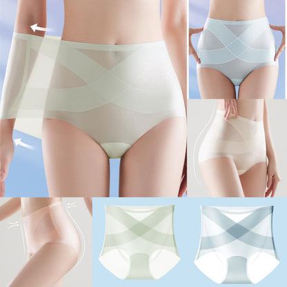 🔥🩲 (6 komada) Posljednji dan – 50% popusta – Novi Ice Bandage bešavne gaćice visokog struka