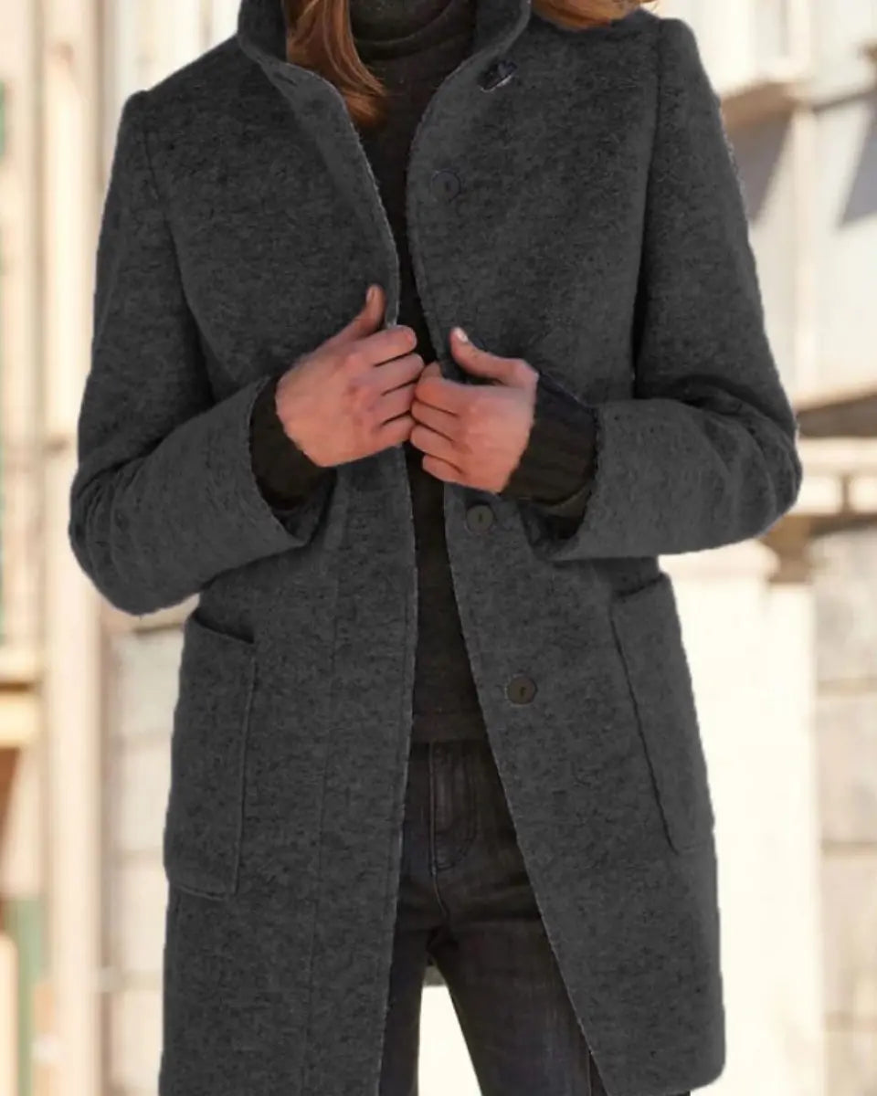 🍁🔥Wyjątkowe oferty na Black Friday🔥【S-5XL】Modny retro płaszcz wełniany