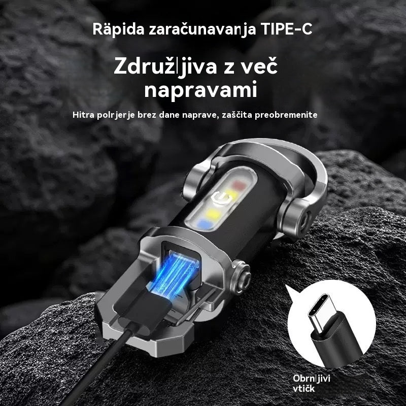 🔥【Kupite 2, dobite 2 gratis】🔥【Specijalna ponudba】Mini vodoodporna svetilka – 1200 lm, prenosna